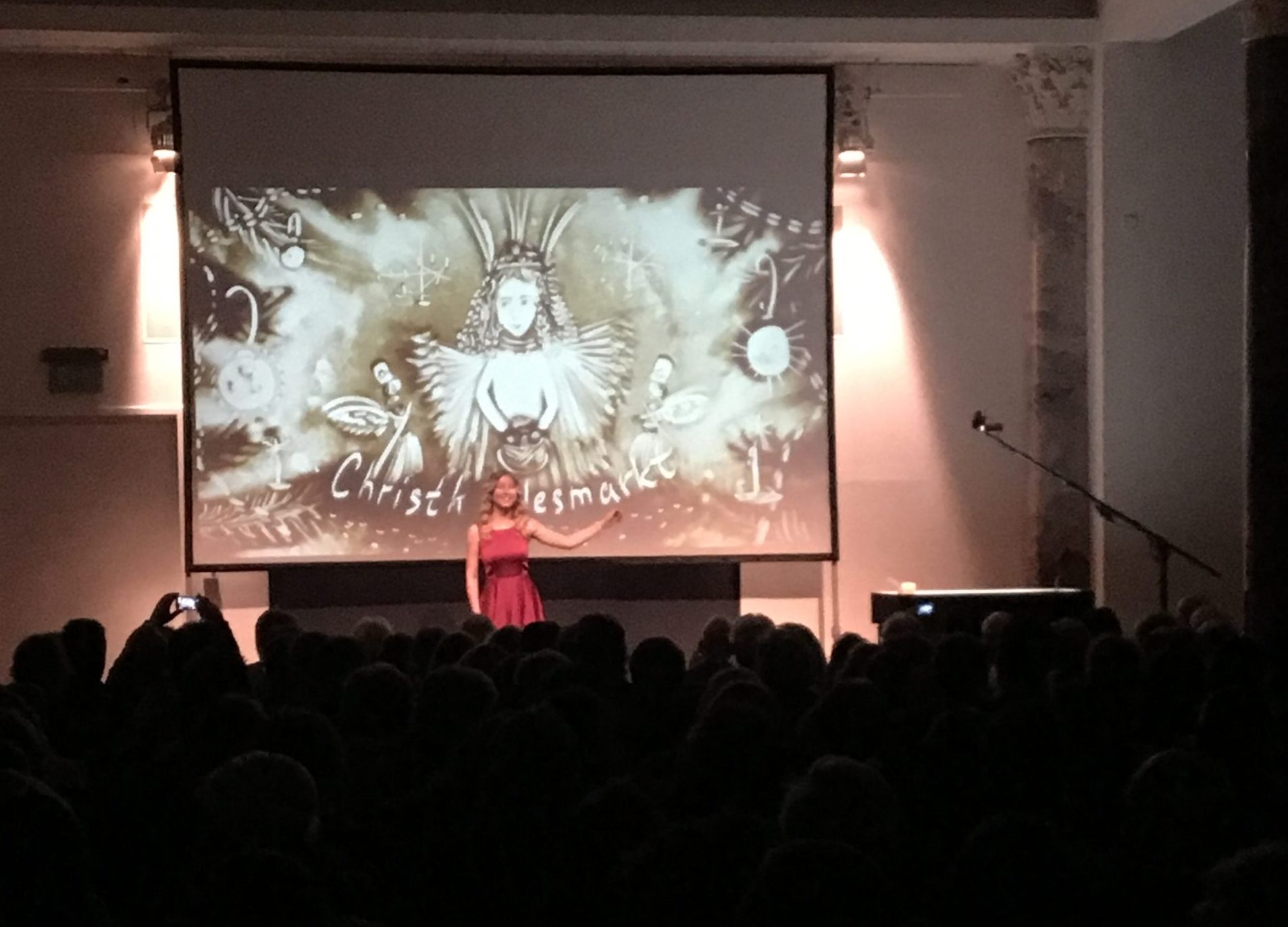Nürnberg in Sand gemalt Weihnachtsshows