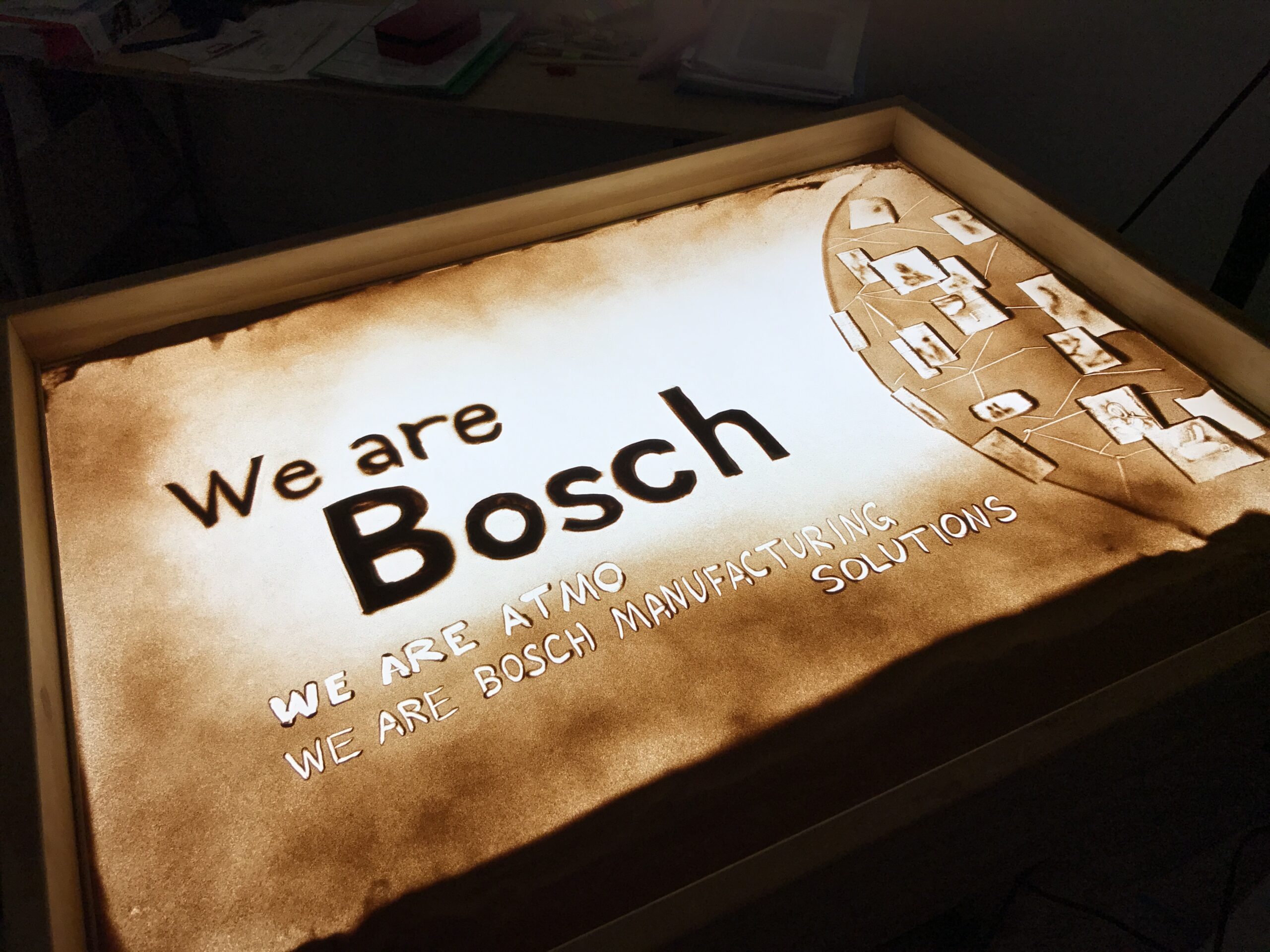 Sand Show für BOSCH