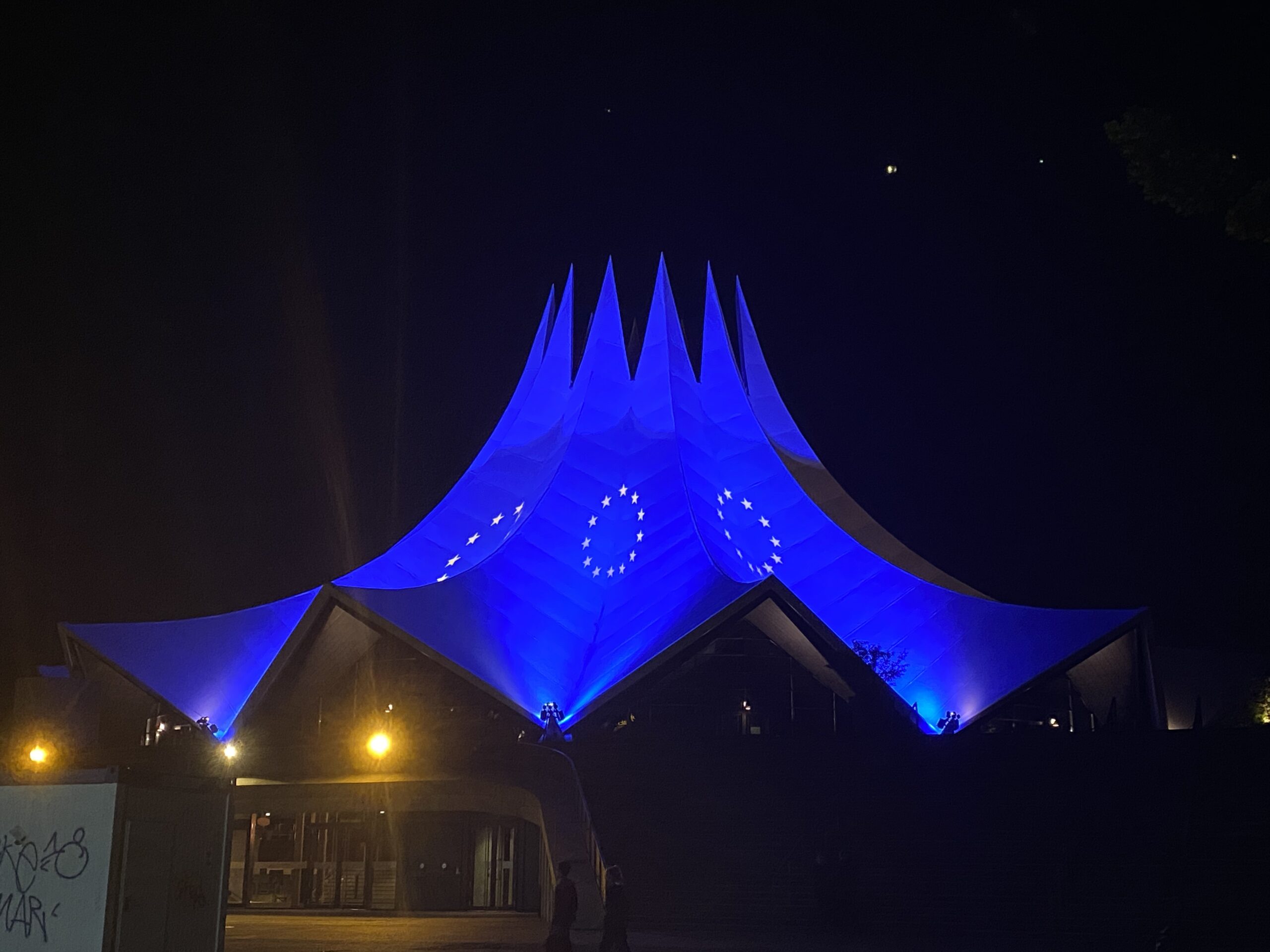 Sandmalerei Show in Berlin – in Corona Zeit – Bundesministerium